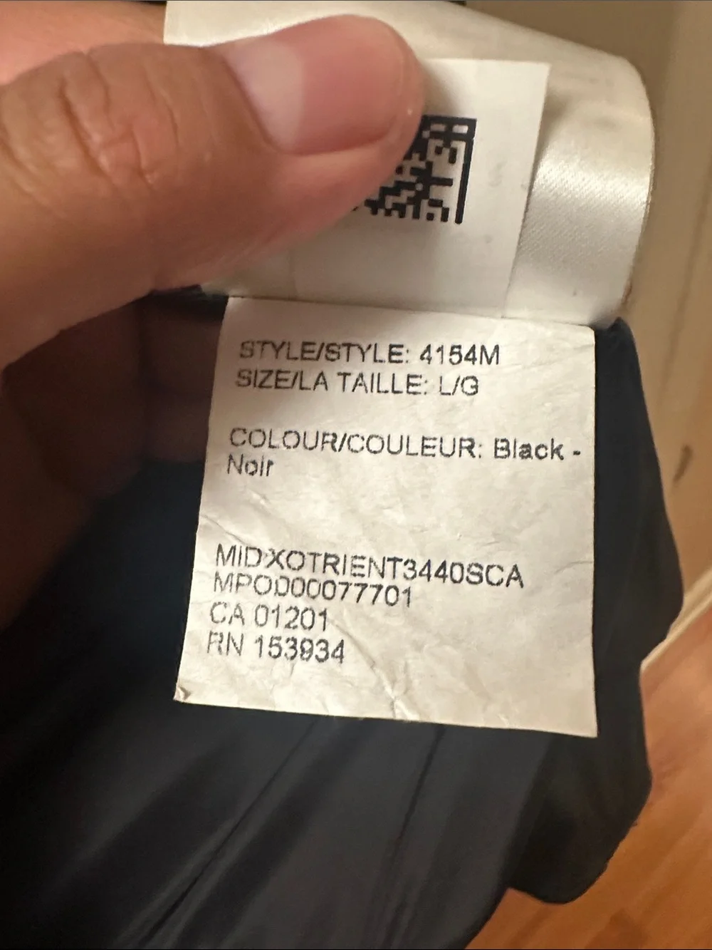 Canada Goose Black Men's Insulated Puffer Vest with Badge